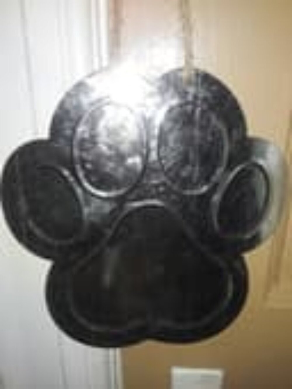 Dog Paw Print Pet Sign - For dog lovers.